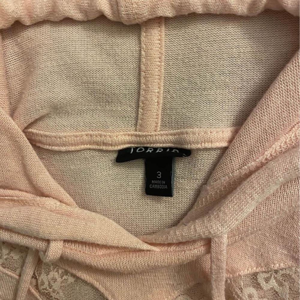 Torrid pink ombré long sleeve top super cute! Size 3! - Picture 3 of 3
